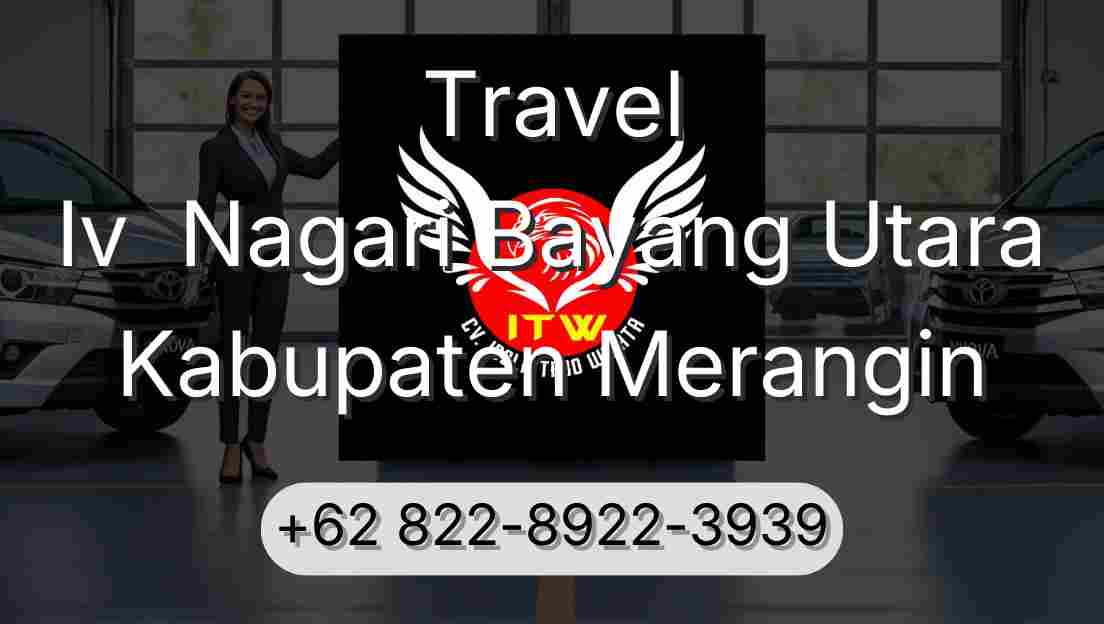 Travel Iv  Nagari Bayang Utara Kabupaten Merangin