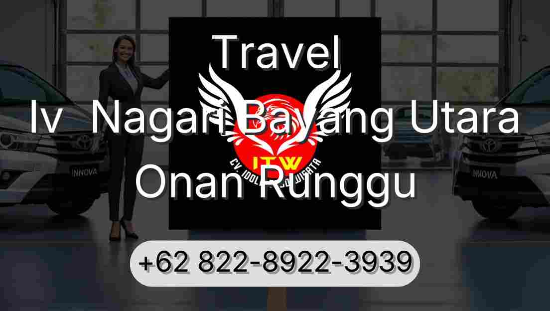 Travel Iv  Nagari Bayang Utara Onan Runggu