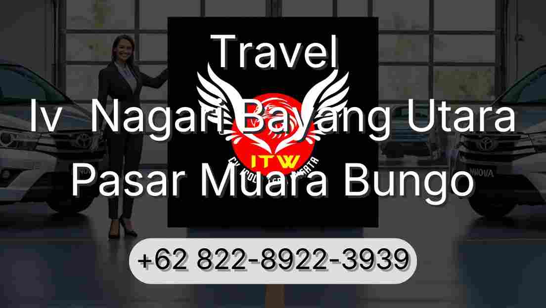 Travel Iv  Nagari Bayang Utara Pasar Muara Bungo