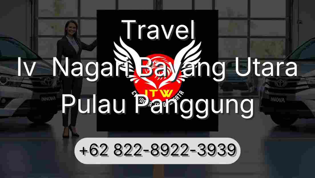 Travel Iv  Nagari Bayang Utara Pulau Panggung