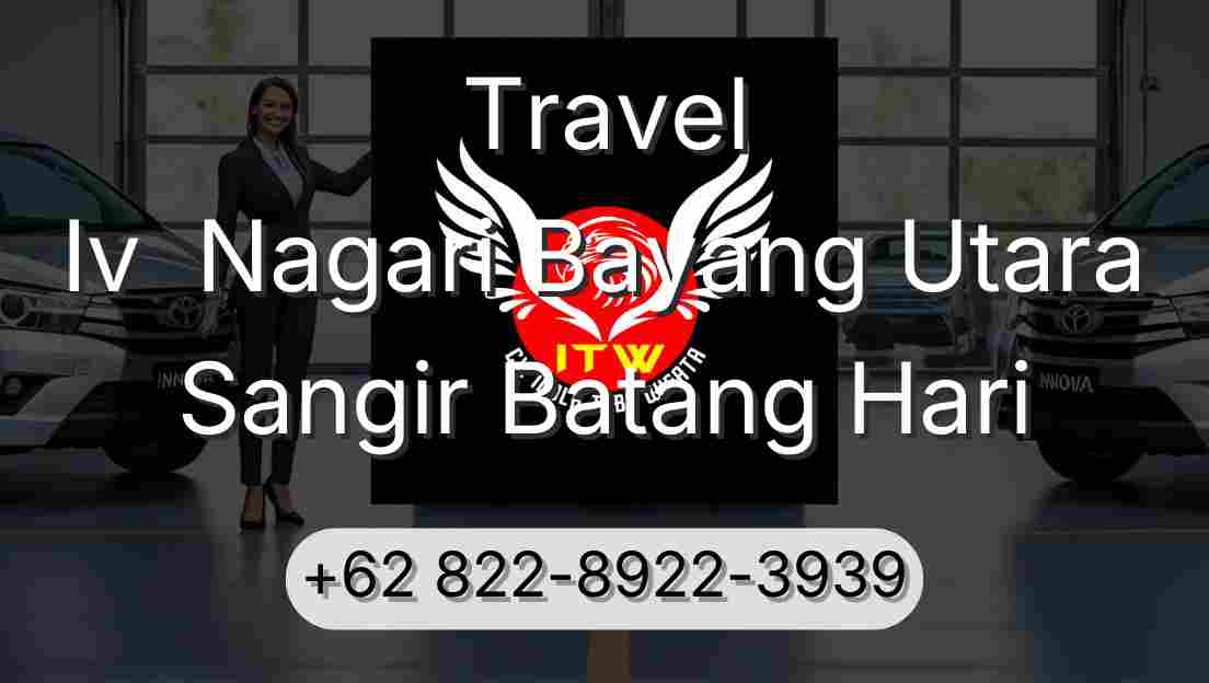 Travel Iv  Nagari Bayang Utara Sangir Batang Hari