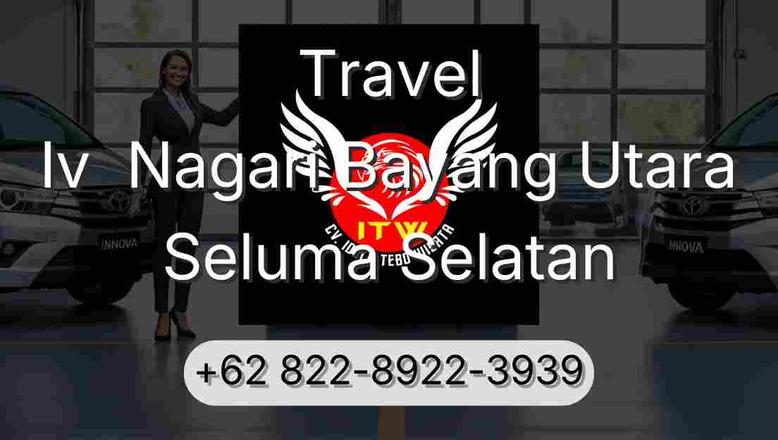 Travel Iv  Nagari Bayang Utara Seluma Selatan