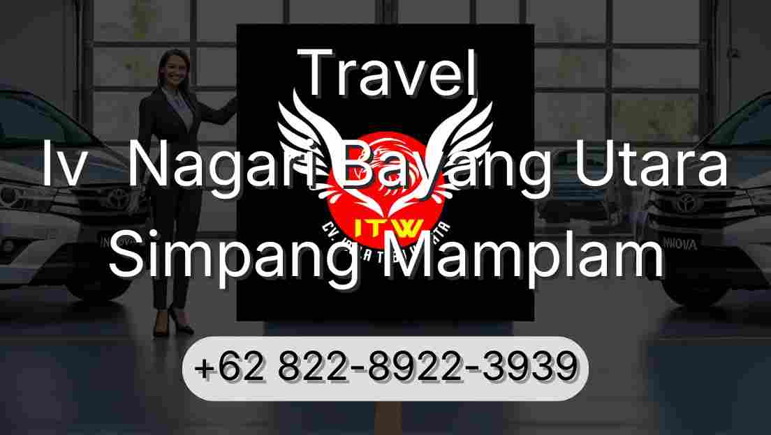 Travel Iv  Nagari Bayang Utara Simpang Mamplam