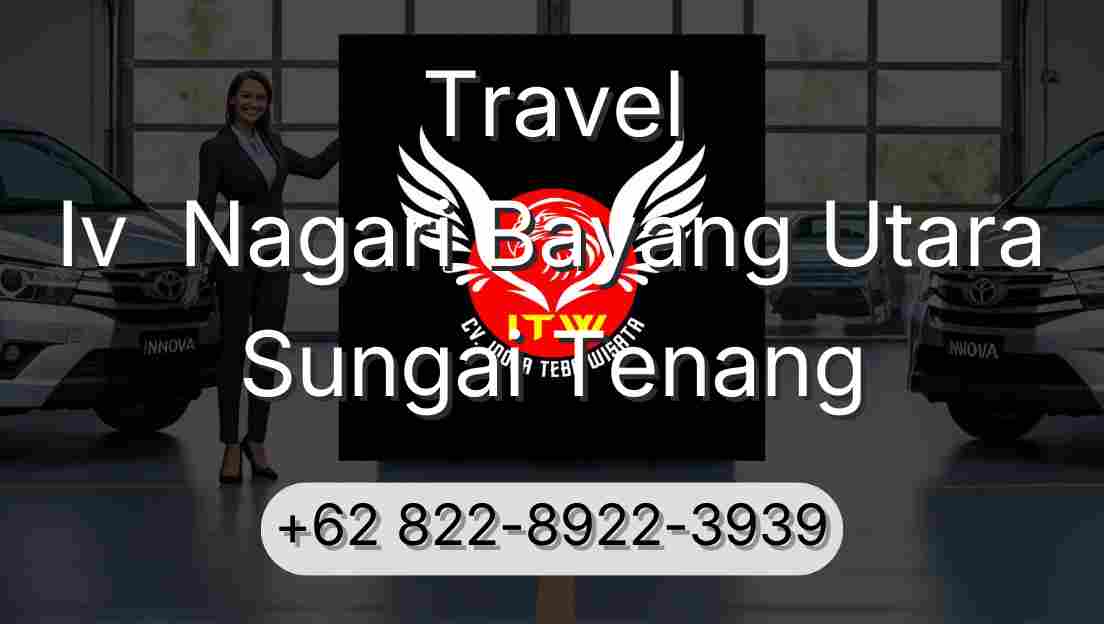 Travel Iv  Nagari Bayang Utara Sungai Tenang