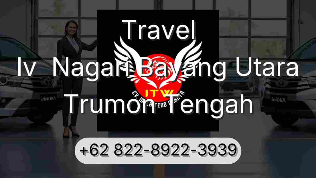 Travel Iv  Nagari Bayang Utara Trumon Tengah