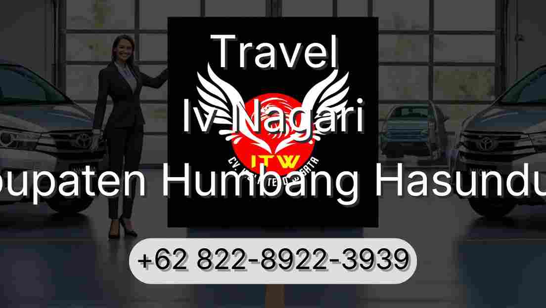 Travel Iv Nagari Kabupaten Humbang Hasundutan