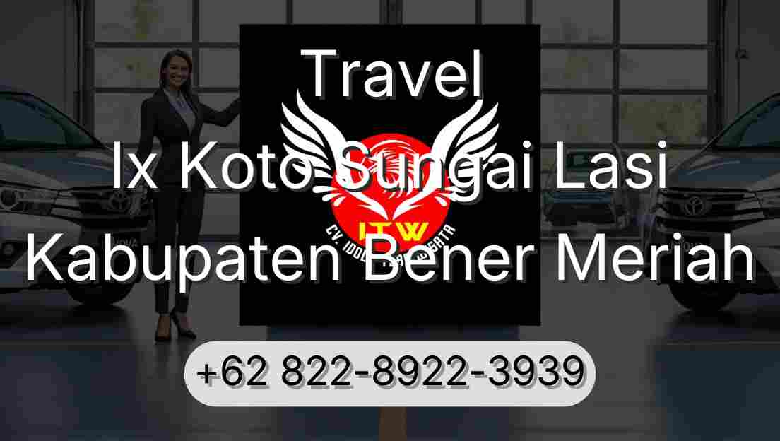 Travel Ix Koto Sungai Lasi Kabupaten Bener Meriah
