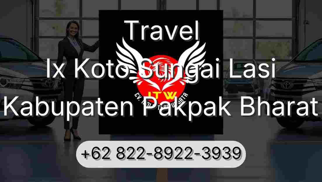 Travel Ix Koto Sungai Lasi Kabupaten Pakpak Bharat
