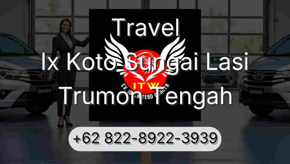 Travel Ix Koto Sungai Lasi Trumon Tengah