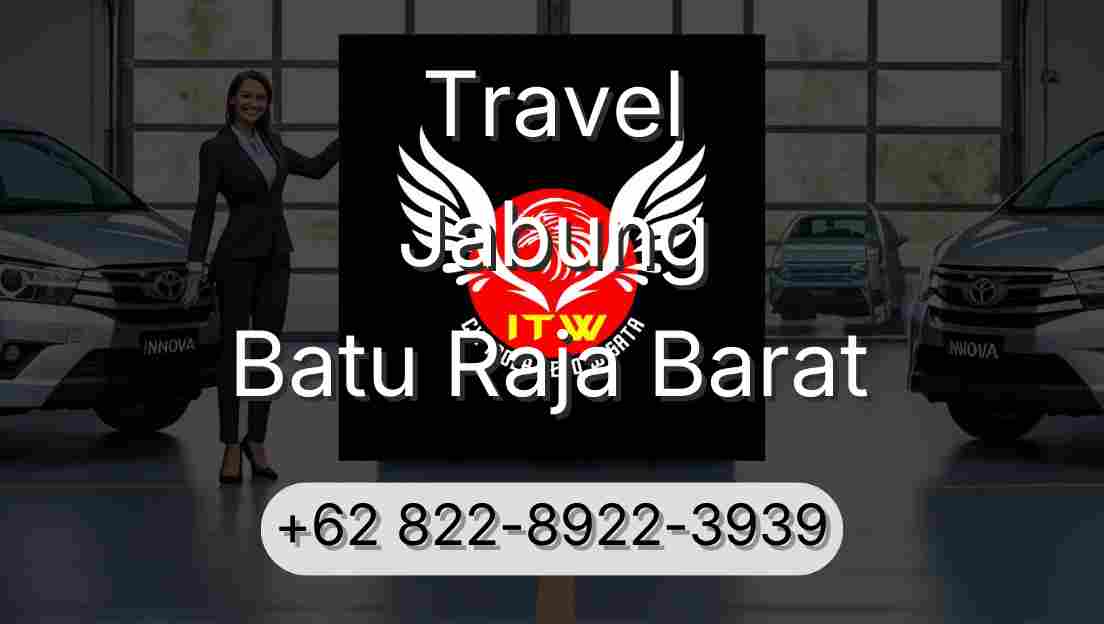 Travel Jabung Batu Raja Barat