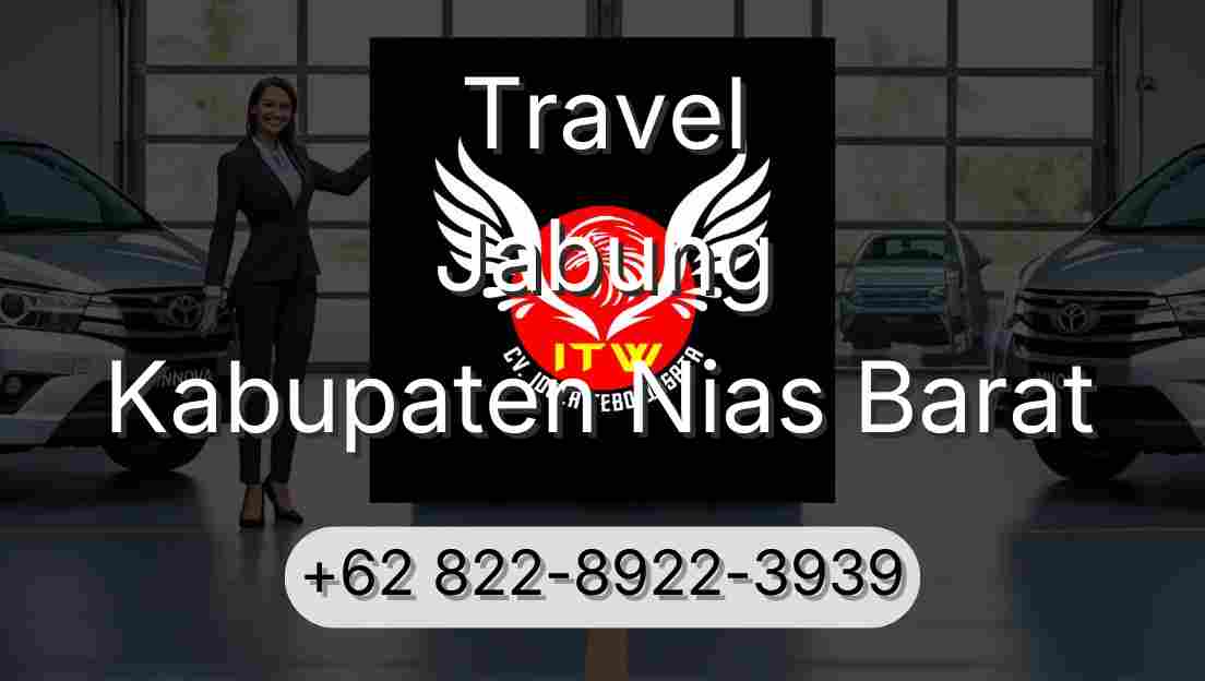 Travel Jabung Kabupaten Nias Barat