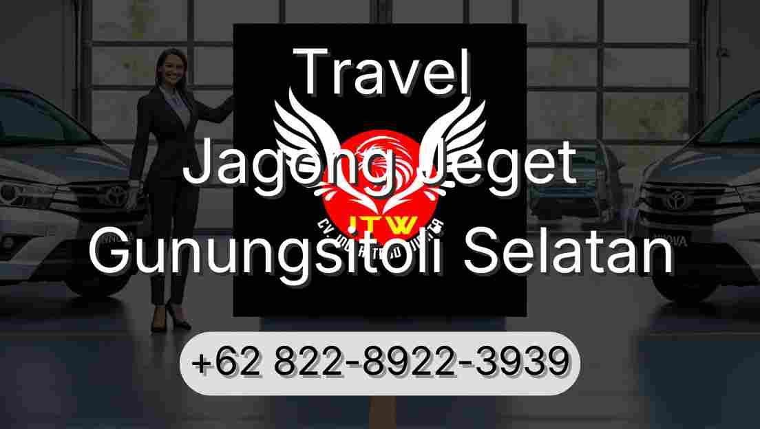 Travel Jagong Jeget Gunungsitoli Selatan