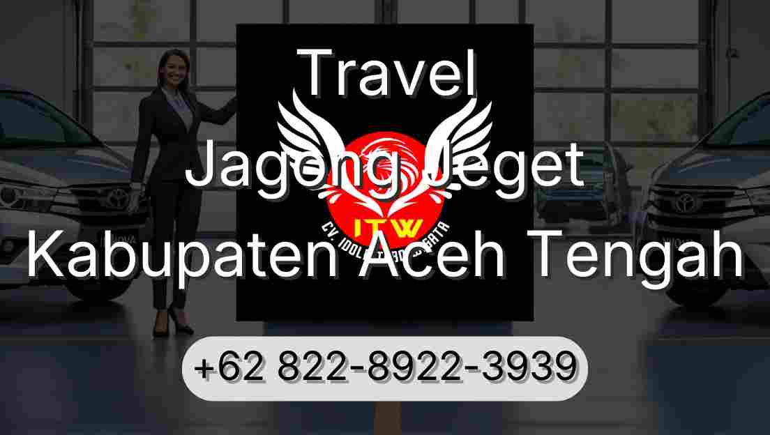 Travel Jagong Jeget Kabupaten Aceh Tengah