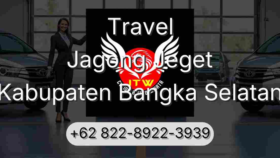 Travel Jagong Jeget Kabupaten Bangka Selatan