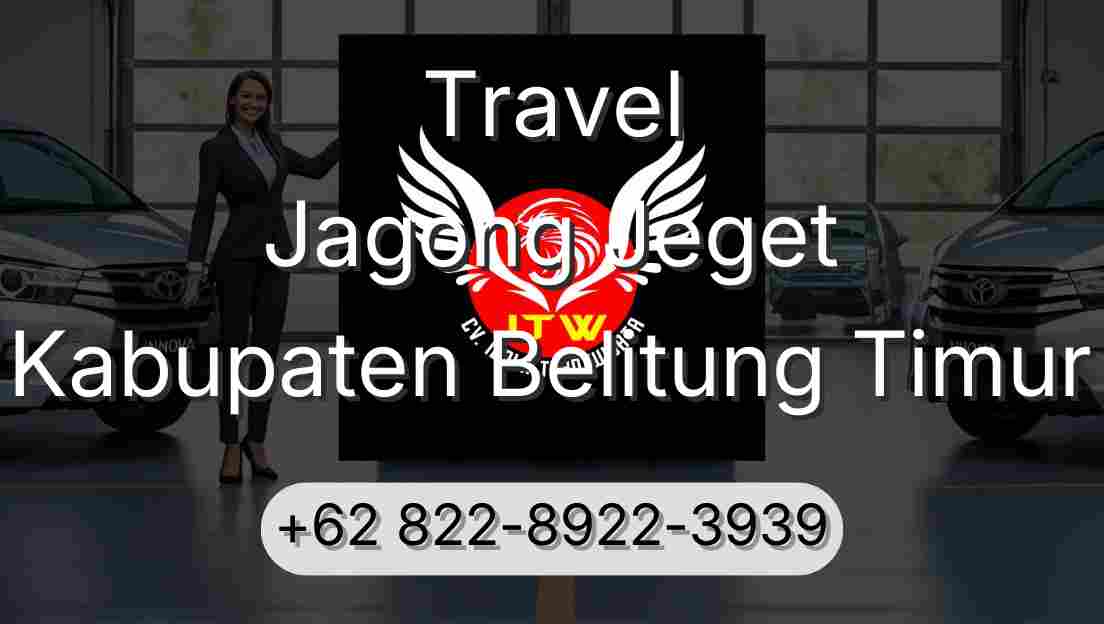 Travel Jagong Jeget Kabupaten Belitung Timur