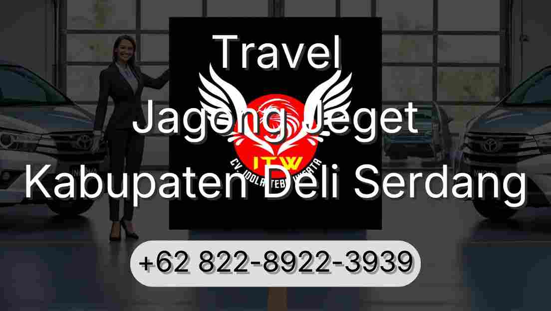 Travel Jagong Jeget Kabupaten Deli Serdang
