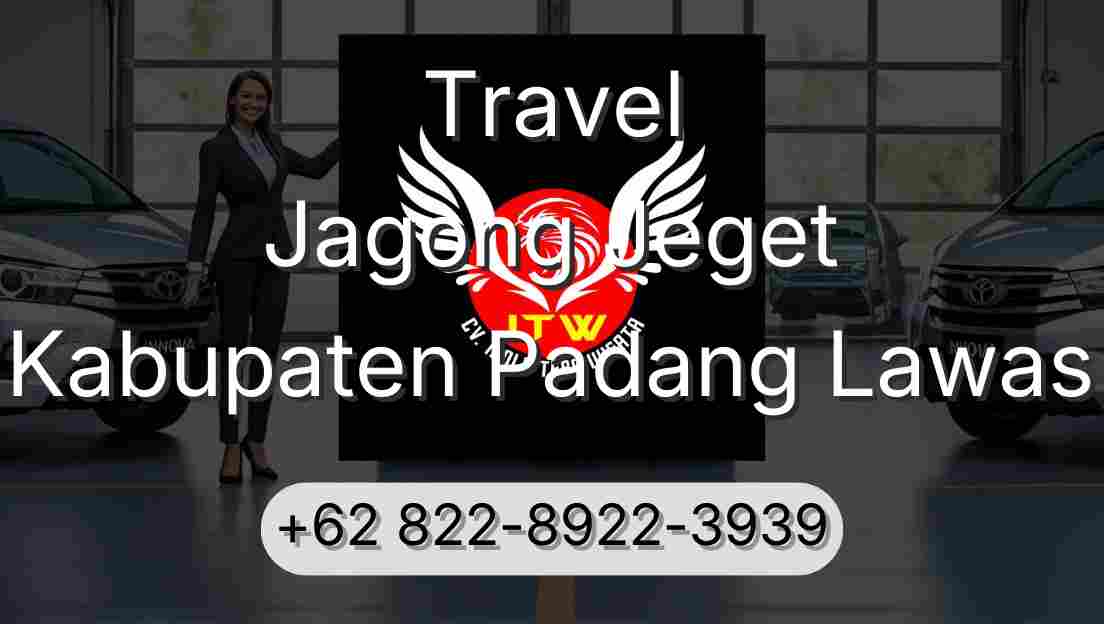 Travel Jagong Jeget Kabupaten Padang Lawas
