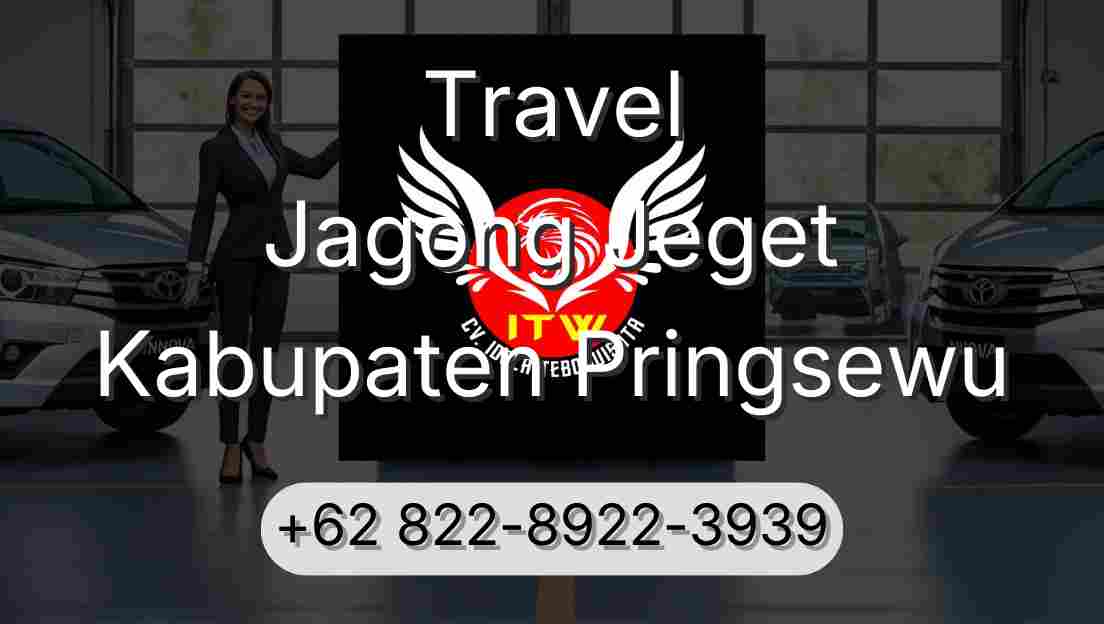 Travel Jagong Jeget Kabupaten Pringsewu