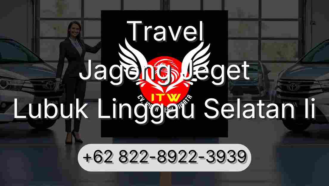 Travel Jagong Jeget Lubuk Linggau Selatan Ii