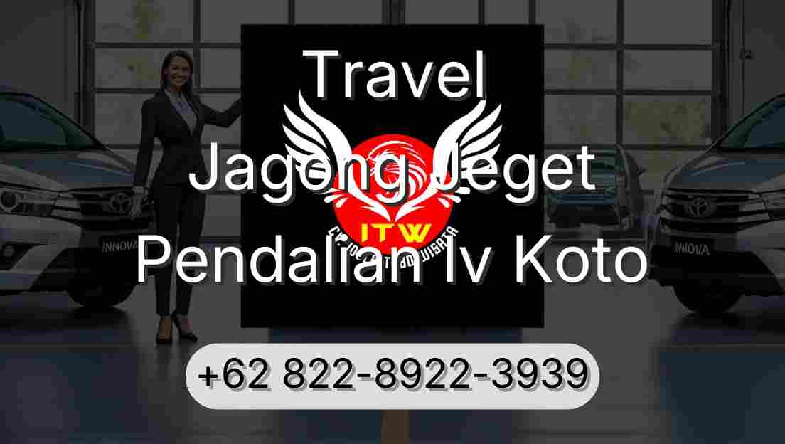 Travel Jagong Jeget Pendalian Iv Koto