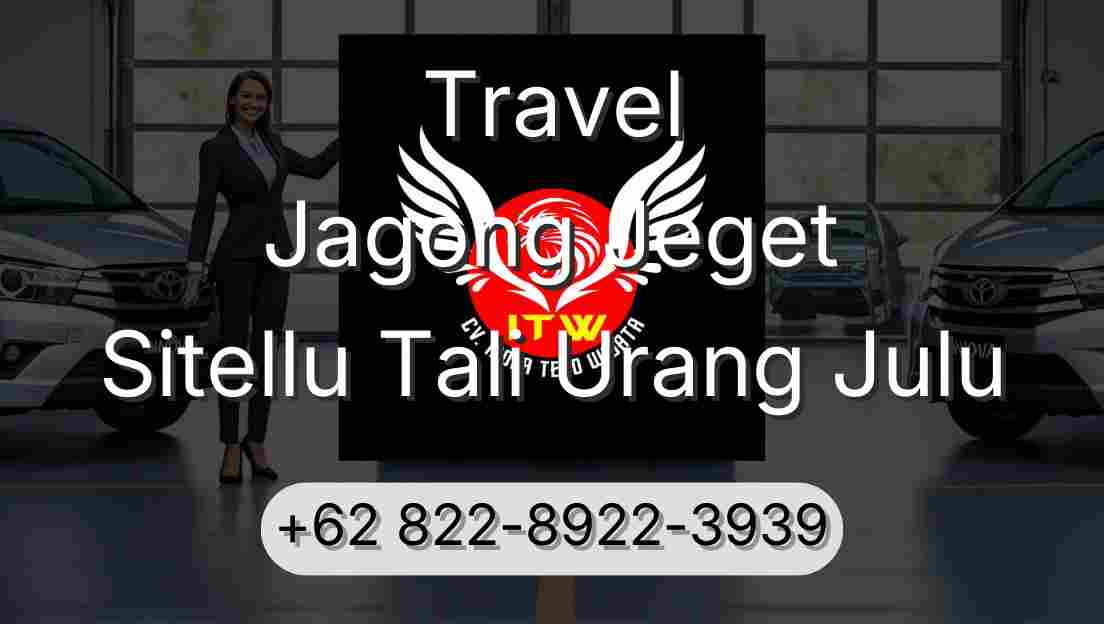 Travel Jagong Jeget Sitellu Tali Urang Julu