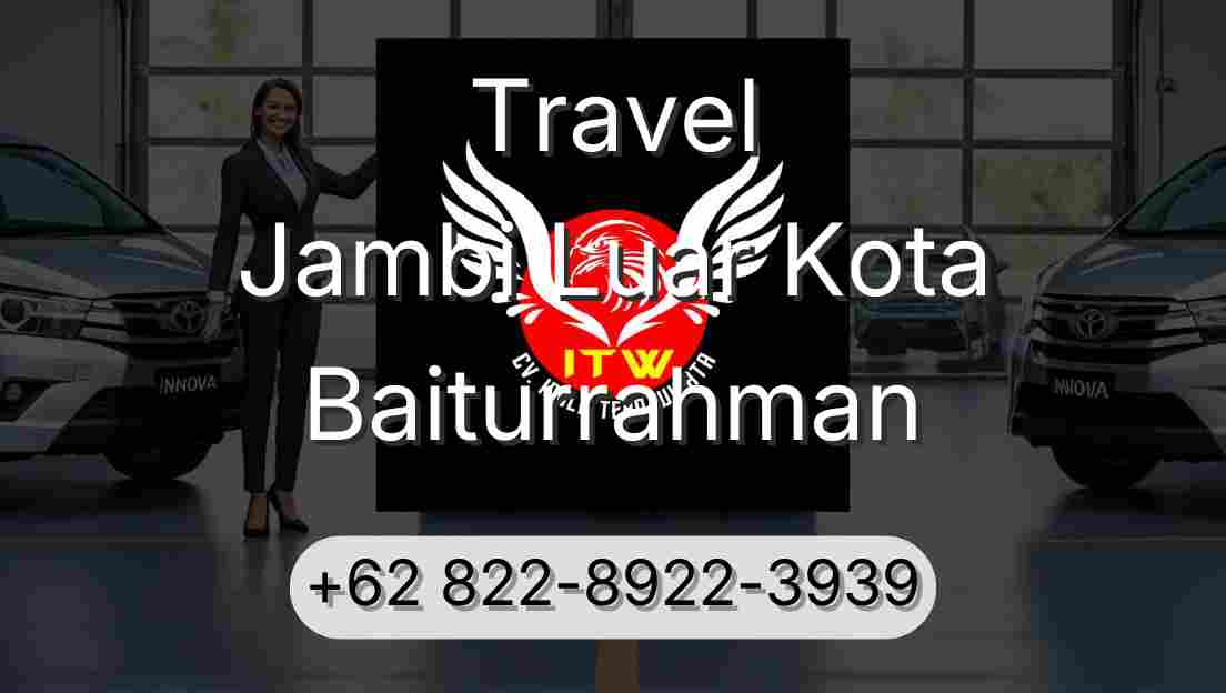 Travel Jambi Luar Kota Baiturrahman