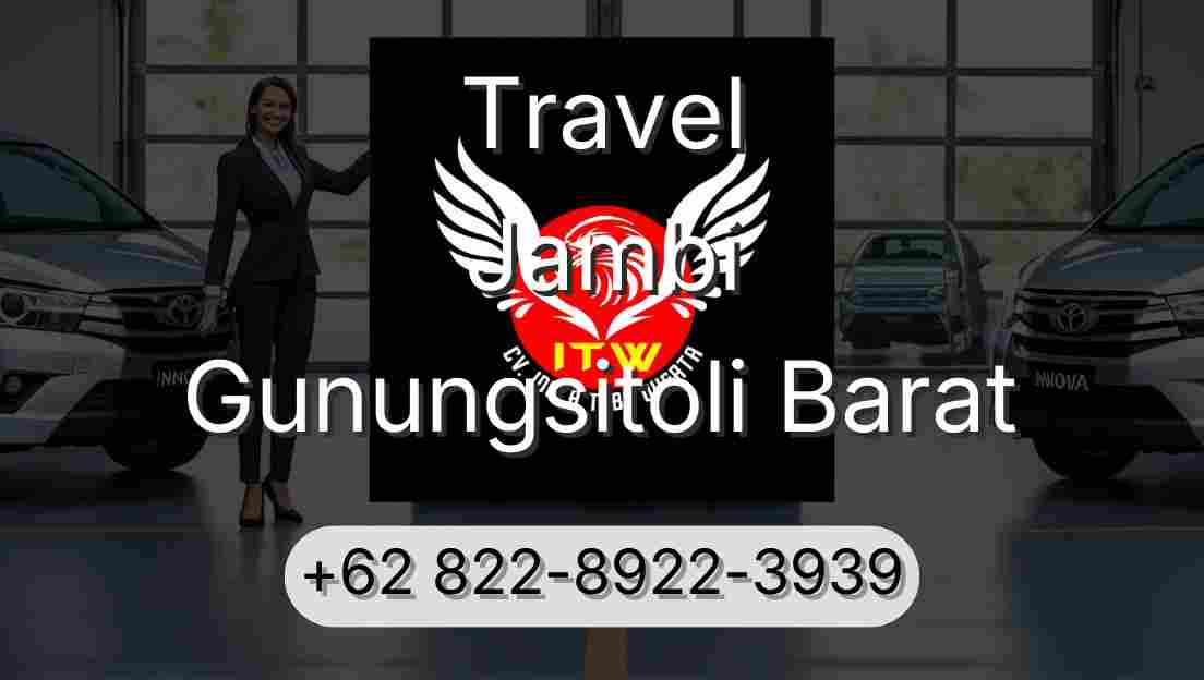 Travel Jambi Gunungsitoli Barat