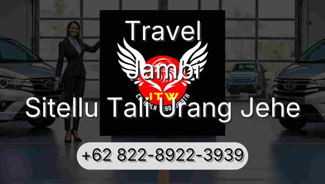 Travel Jambi Sitellu Tali Urang Jehe