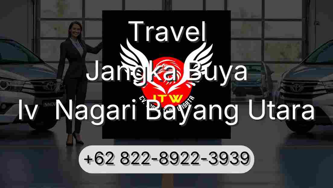 Travel Jangka Buya Iv  Nagari Bayang Utara