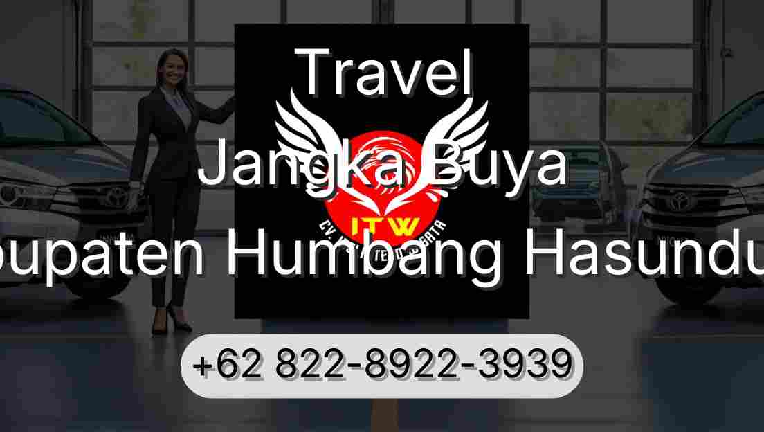 Travel Jangka Buya Kabupaten Humbang Hasundutan