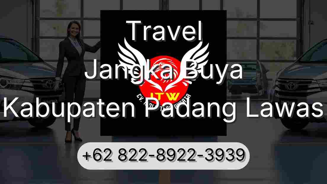 Travel Jangka Buya Kabupaten Padang Lawas