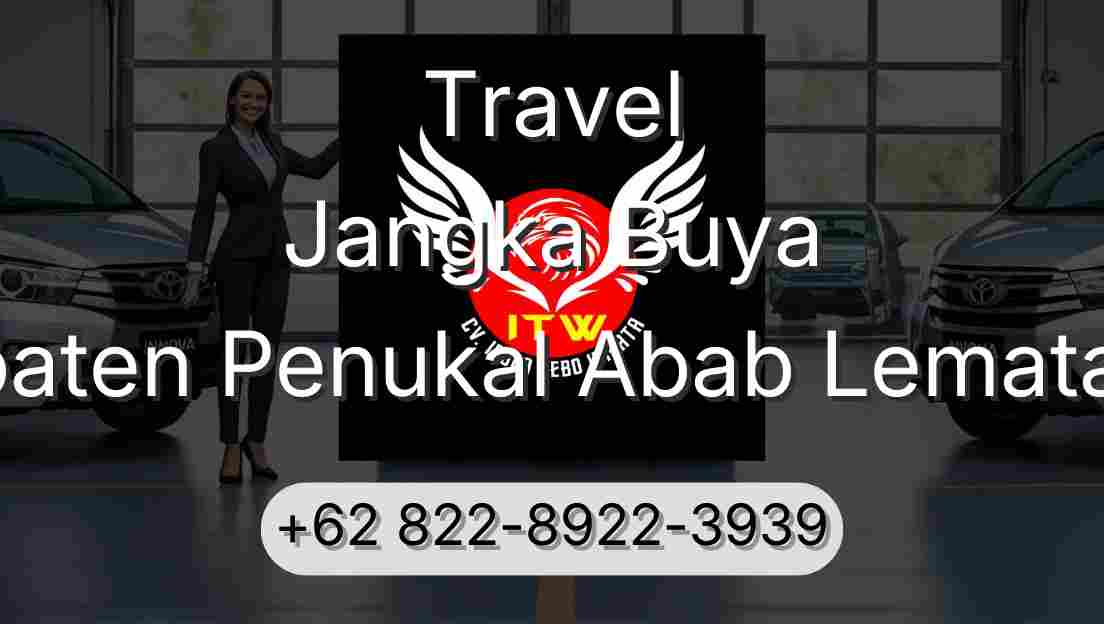 Travel Jangka Buya Kabupaten Penukal Abab Lematang Ilir