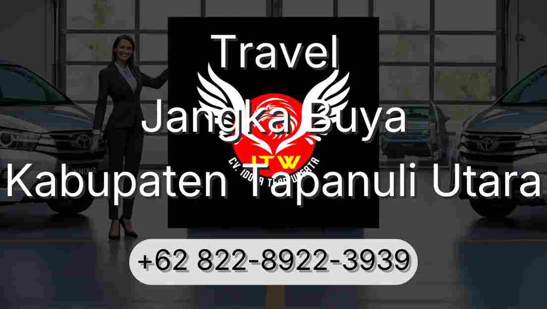 Travel Jangka Buya Kabupaten Tapanuli Utara
