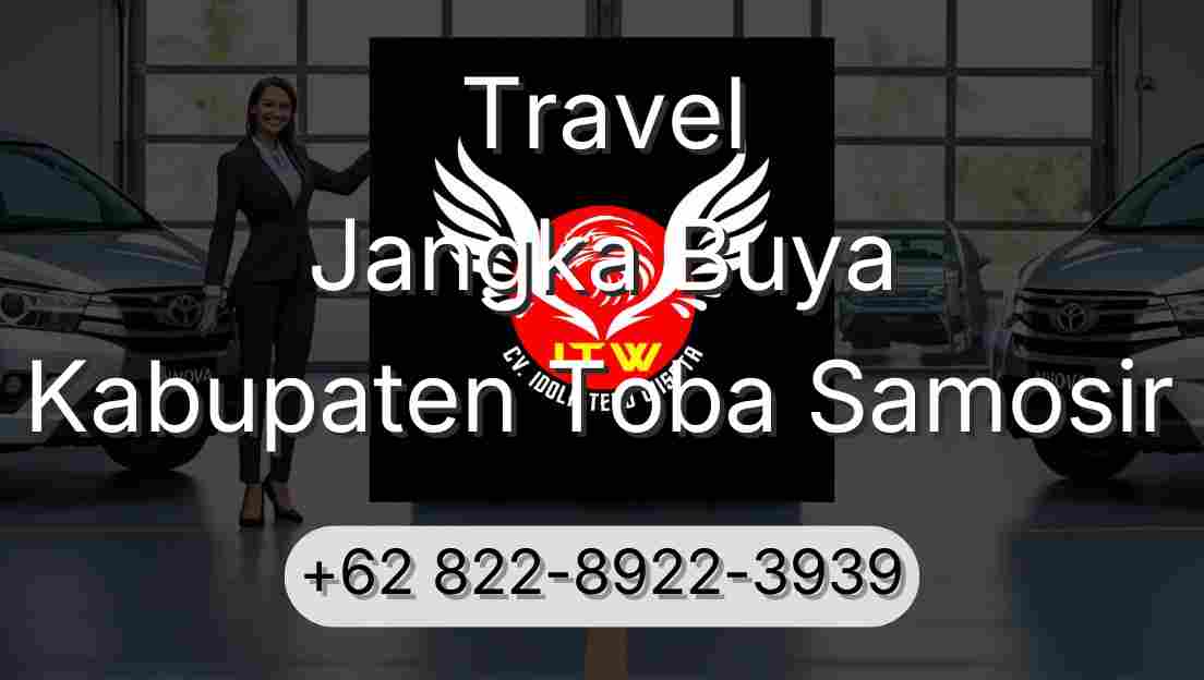 Travel Jangka Buya Kabupaten Toba Samosir