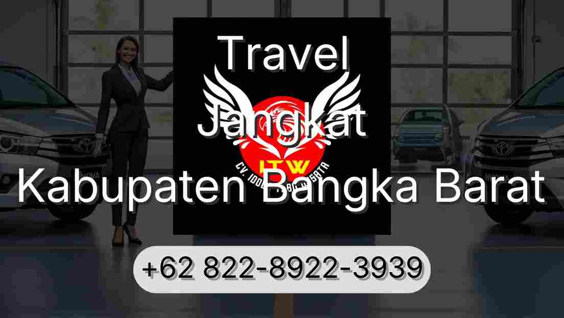 Travel Jangkat Kabupaten Bangka Barat