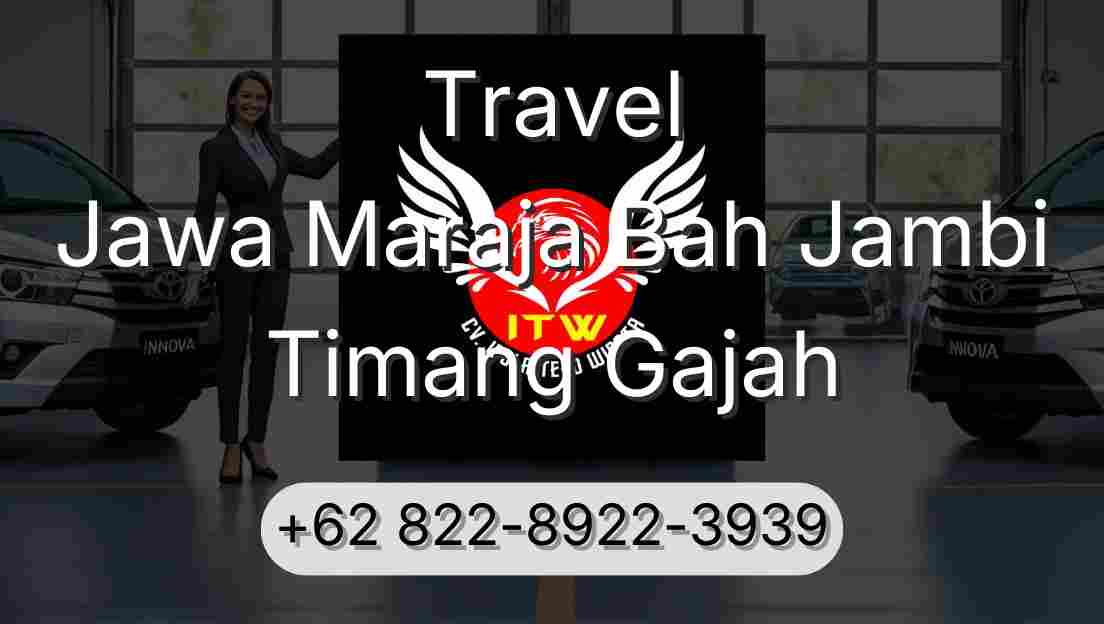 Travel Jawa Maraja Bah Jambi Timang Gajah
