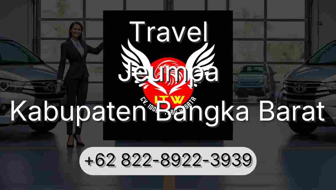 Travel Jeumpa Kabupaten Bangka Barat
