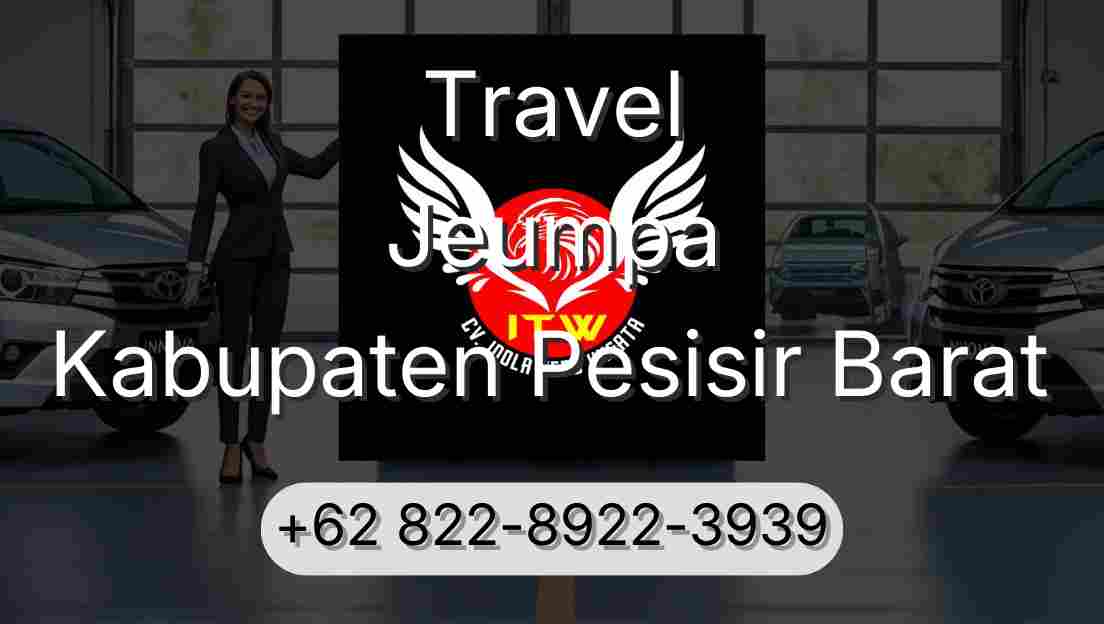 Travel Jeumpa Kabupaten Pesisir Barat