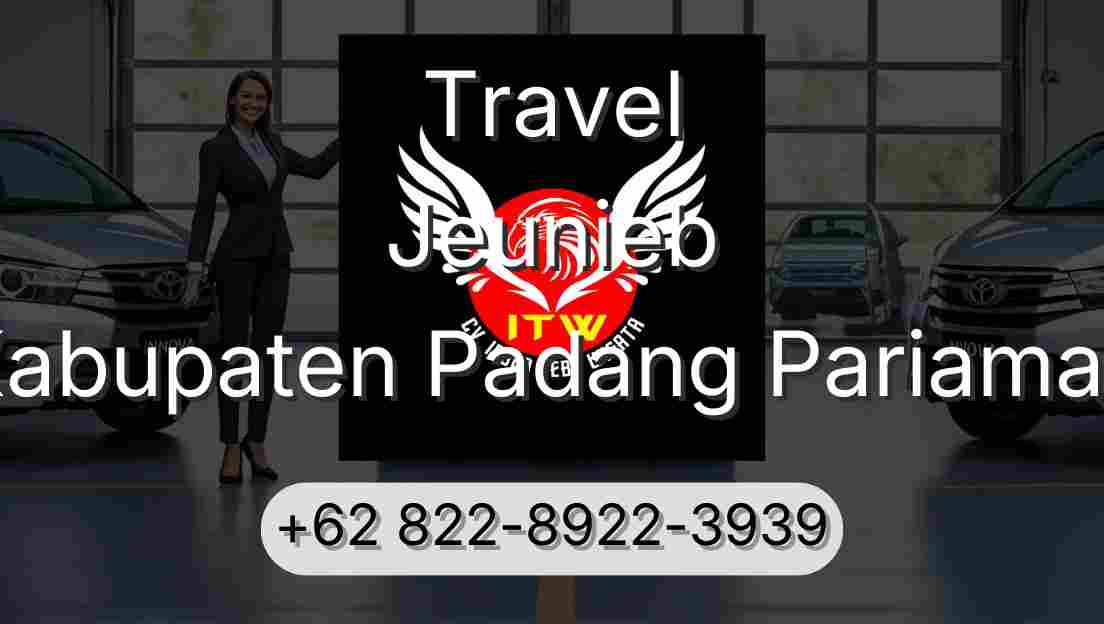 Travel Jeunieb Kabupaten Padang Pariaman