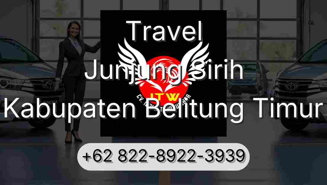 Travel Junjung Sirih Kabupaten Belitung Timur
