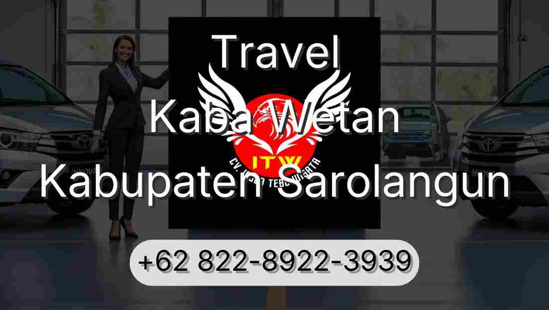 Travel Kaba Wetan Kabupaten Sarolangun