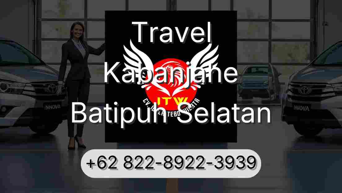 Travel Kabanjahe Batipuh Selatan