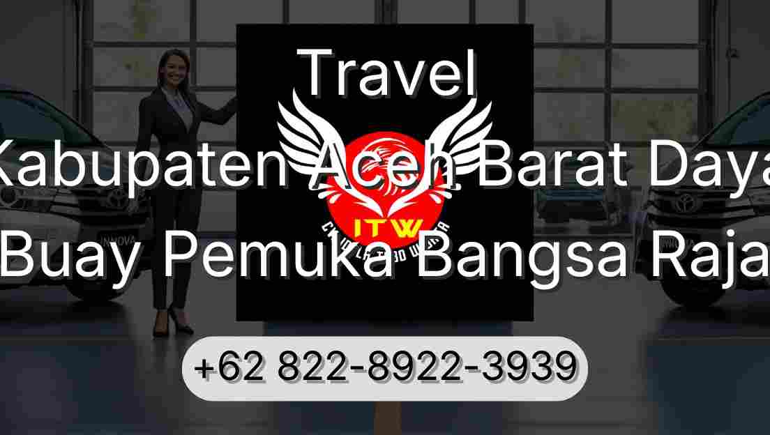 Travel Kabupaten Aceh Barat Daya Buay Pemuka Bangsa Raja