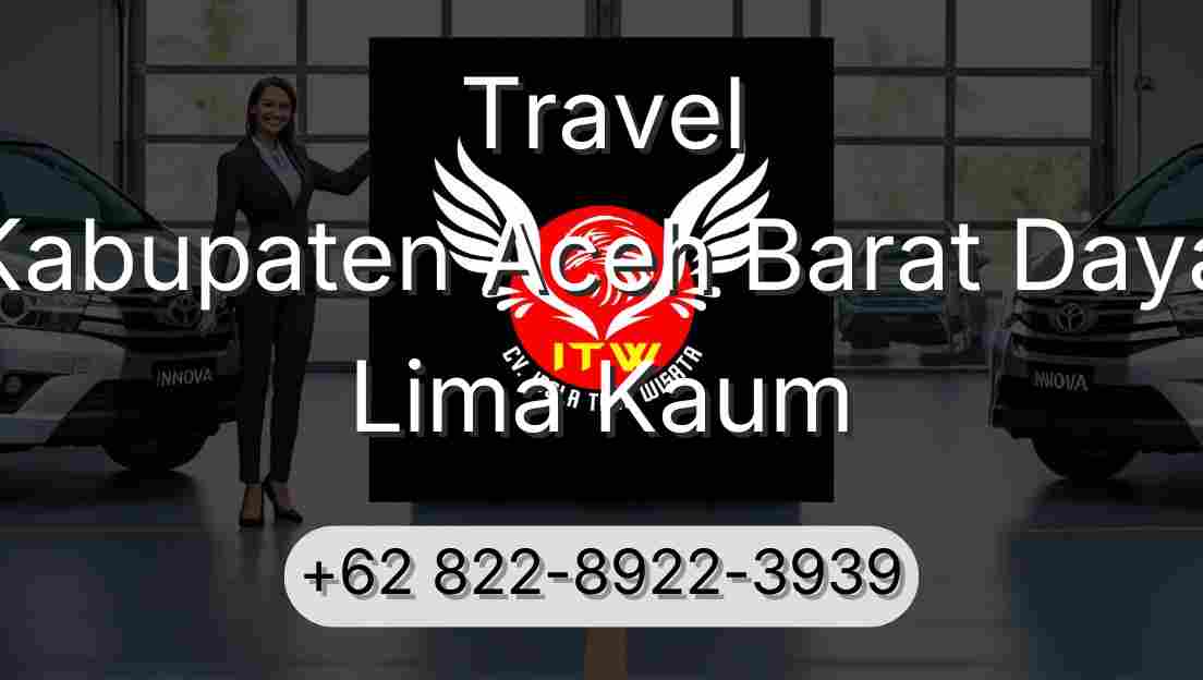 Travel Kabupaten Aceh Barat Daya Lima Kaum
