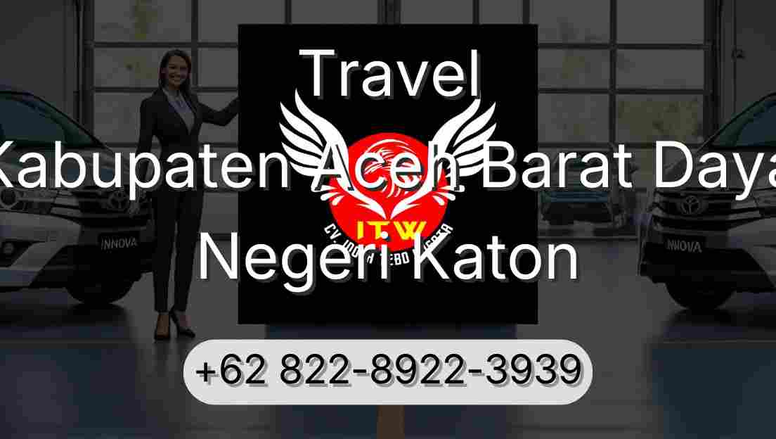 Travel Kabupaten Aceh Barat Daya Negeri Katon