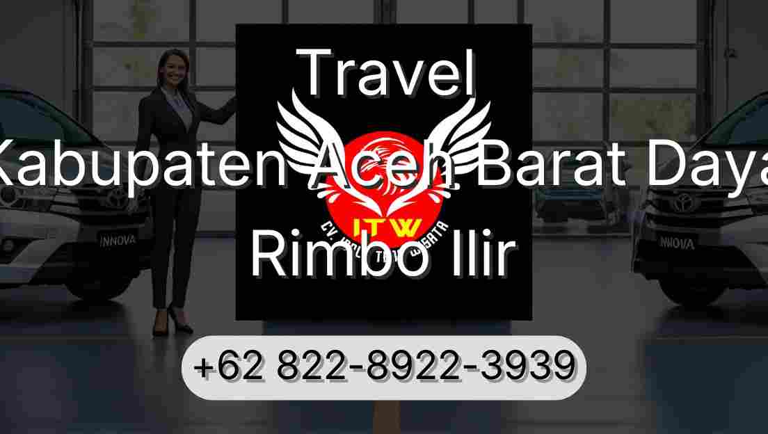 Travel Kabupaten Aceh Barat Daya Rimbo Ilir