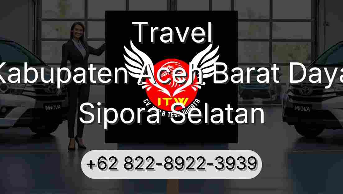 Travel Kabupaten Aceh Barat Daya Sipora Selatan