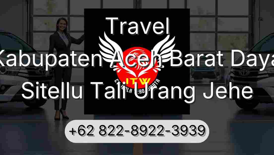 Travel Kabupaten Aceh Barat Daya Sitellu Tali Urang Jehe
