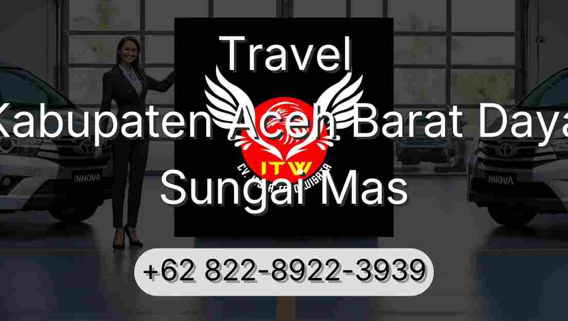Travel Kabupaten Aceh Barat Daya Sungai Mas