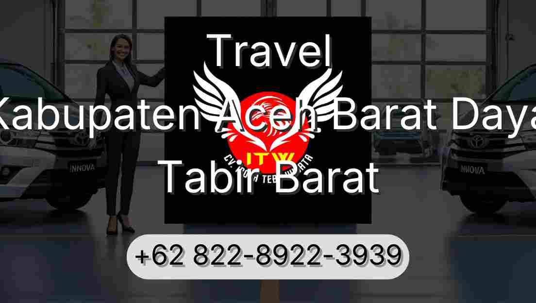 Travel Kabupaten Aceh Barat Daya Tabir Barat